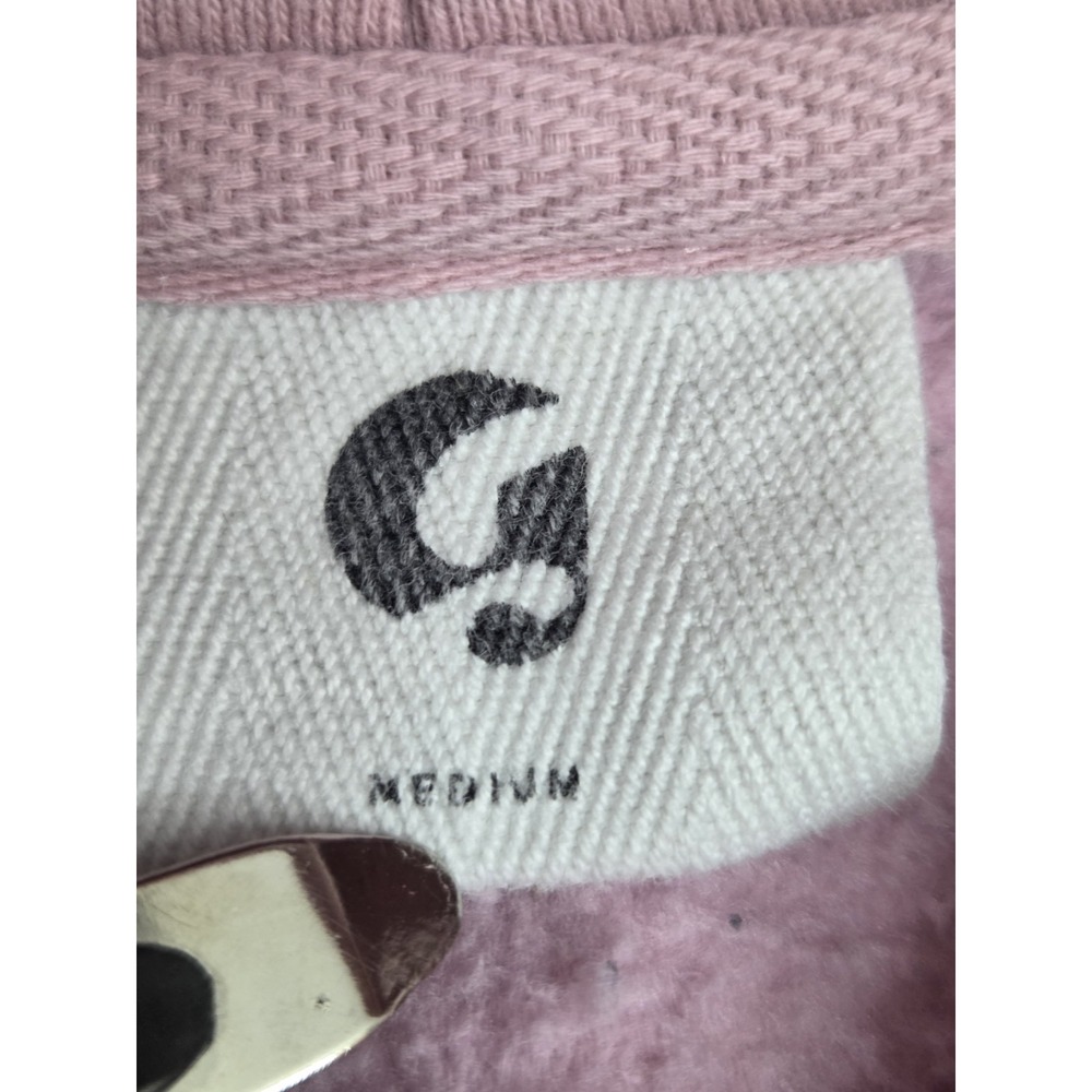 Glossier Original Pink Long Sleeve Hoodie Women's MEDIUM - Picture 4 of 13